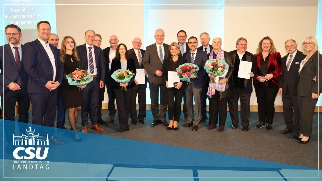 Die Preisträger der Alois-Glück-Medaille